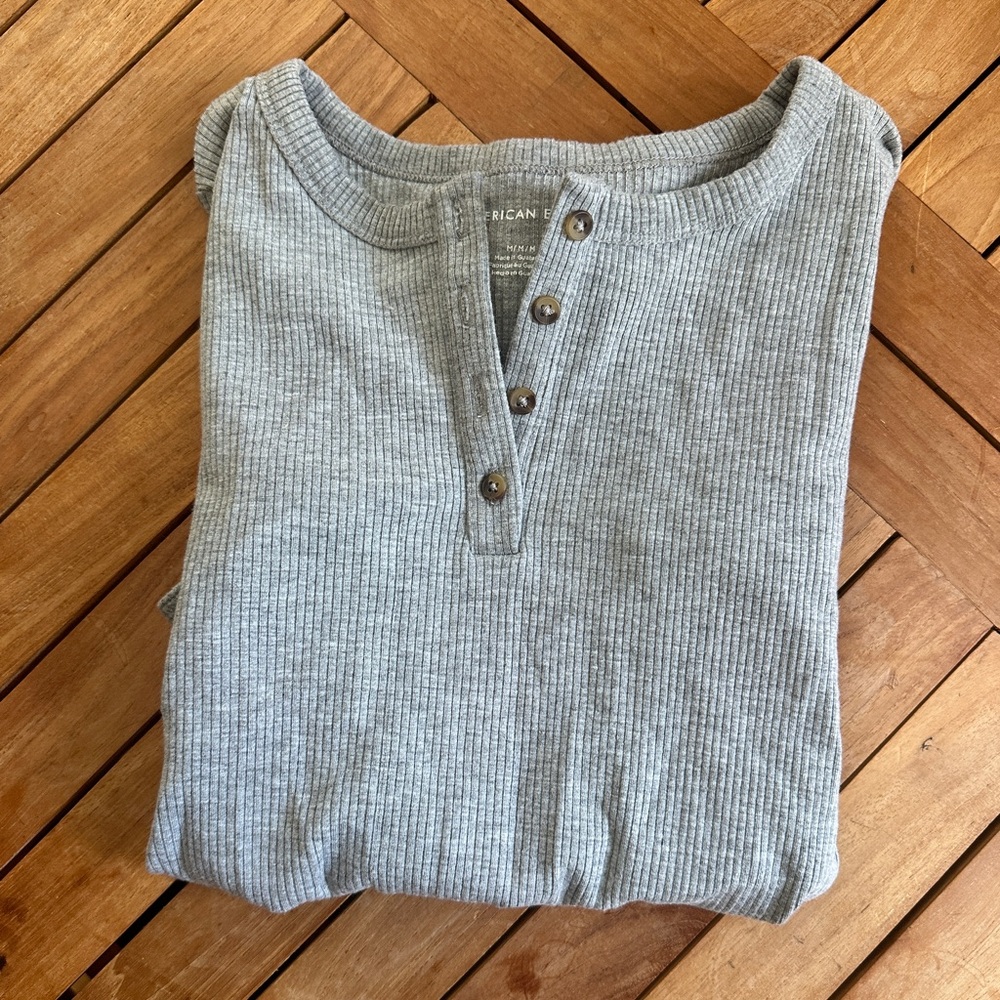 American Eagle Ribbed Bodysuit